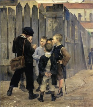  russisch malerei - marie bashkirtseff das Treffen 1884 Russisch